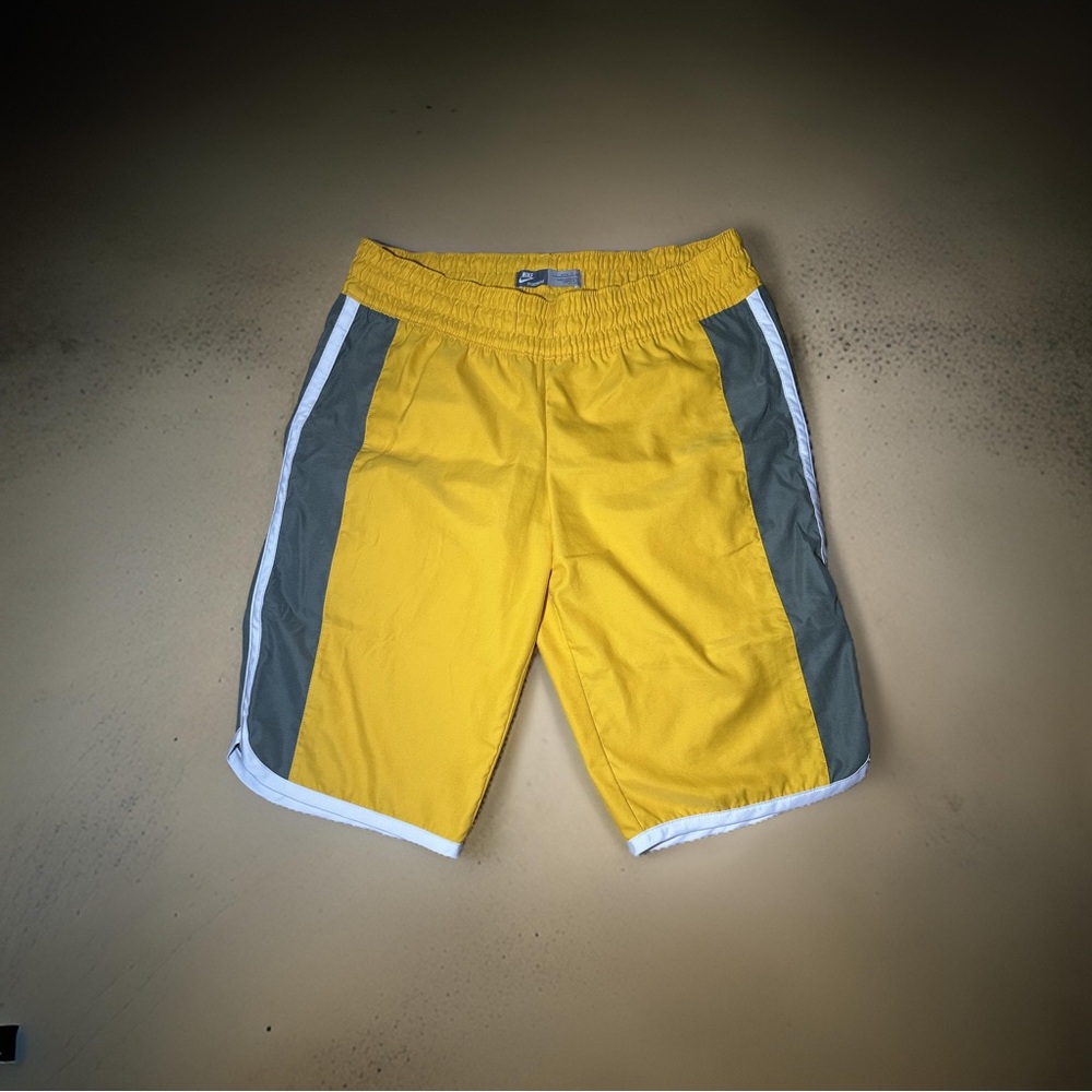 Nike tempo running shorts with brief lining
